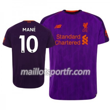 Maillot de Foot Liverpool Sadio Mane 10 Extérieur 2018/19